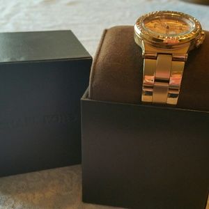 Michael kors rose gold women's watch